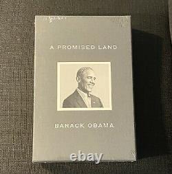 Président Barack Obama Une Terre Promise Deluxe Signé Édition New-sealed In Hand