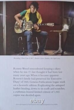 RONNIE WOOD Comment cela peut-il être Livre signé de luxe Genesis Publications Rolling Stones