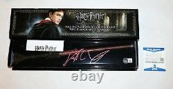 Rare Daniel Radcliffe Signé Autographié Harry Potter Deluxe Wand Beckett Psa