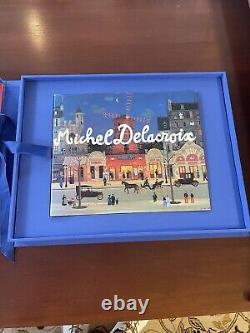 Rare Michel Delacroix Signé Art Encased Deluxe Edition Limitée Livre 479/500