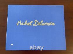 Rare Michel Delacroix Signé Art Encased Deluxe Edition Limitée Livre 479/500