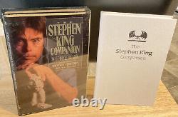 Rare The Stephen King Companion Deluxe Ed. 1ère Mallette Hc #'d 84/100 Signé X5