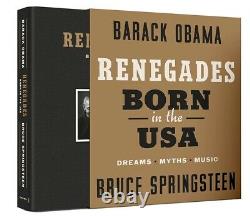 Renegades Né Aux USA Deluxe Édition Signée Barack Obama Bruce Springsteen