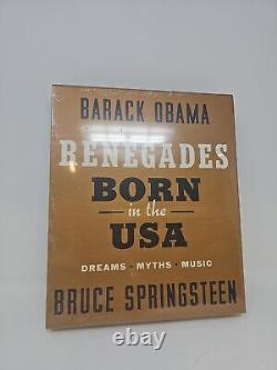 Renégats Nés aux États-Unis (Édition de luxe signée) Barack Obama & Springsteen