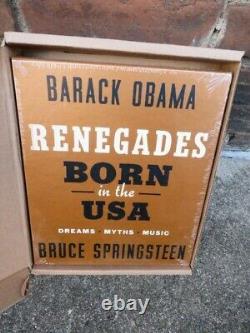 Renégats Nés aux États-Unis Édition de luxe signée par Barack Obama et Bruce Springsteen