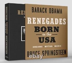 Renégats nés aux États-Unis Édition de luxe signée Obama & Springsteen PRÉVENTE 22/5