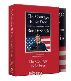 Ron DeSantis a signé l'édition collector de luxe numérotée /5000 Le Courage d'être libre