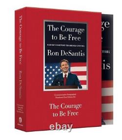 Ron DeSantis a signé l'ensemble de collection de luxe numéroté /5000 Le Courage d'être libre