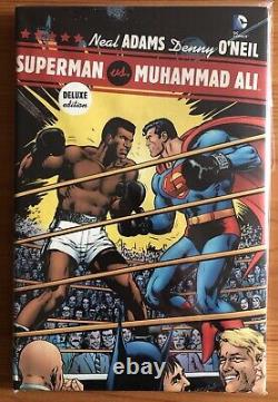 SUPERMAN contre MUHAMMAD ALI Édition de luxe reliée - SIGNÉE par Neal Adams