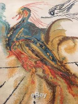Salvador Dali Le Grand Pavón Tapestry 1979 Limited Edition