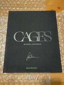 Sandra Chevrier Cages Deluxe Edition Monographie Livre Avec Mini-print S/n X/200