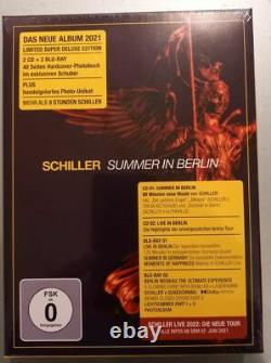 Schiller Summer In Berlin Super Deluxe 2cd+2bluray New Sealed 1/7500 Signé