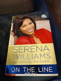 Serena Williams A SIGNÉ Sur la Ligne (Couverture Rigide)