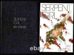 Serpent Girl Ray Garton 1er Ed Signé Spécial Deluxe Lettered Ltd Ed Trey Cas