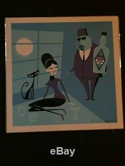 Shag Bottomless Cocktail Signed Edition Deluxe Limitée + 2 Copies 2002 Josh Agle