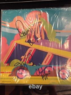 Signature autographiée de Styx Dennis De Young +2 Lady LP Vinyl Grand Illusion Paradise
