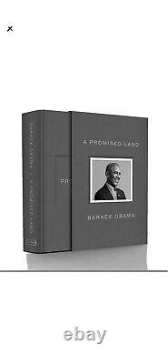 Signé Barack Obama Un Livre Promis Land Deluxe Edition Autographié À La Main