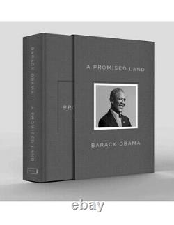 Signé Barack Obama Un Livre Promis Land Deluxe Edition Autographié À La Main