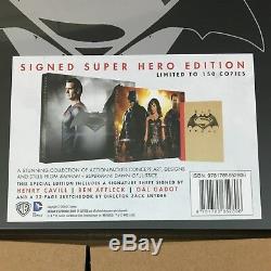 Signé Deluxe Ben Affleck Henry Cavill Gal Gadot Batman V Superman Wonder Woman