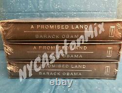 Signé & En Main Deluxe Clothbound A Promised Land Par Barack Obama, Sold Out
