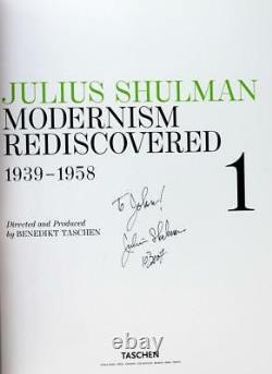 Signé Julius Shulman Modernisme Redécouverte Moyen-century Architecture Moderne