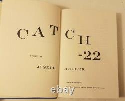 Signé Limited Catch-22 Par Joseph Heller, 1989 Couverture Rigide Simon & Schuster 1er