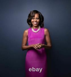 Signé Obama Michelle Deluxe Edition Clothbound Devenant Scellés! Sensationnel