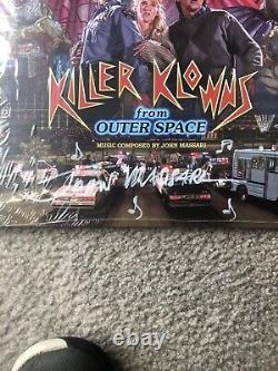 Signed Killer Klowns From Outer Space Soundtrack Cotton Candy Popcorn Vinyl Pink