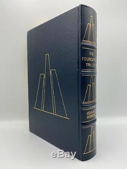 Signes Easton Press Foundation Trilogy Isaac Asimov Collectionneurs Deluxe Edition Sf