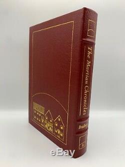Signes Easton Press Ray Bradbury Chroniques Martiennes Collectionneurs Deluxe Edition Ca