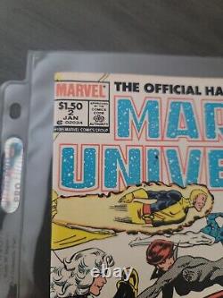 Stan Lee Autographié Comic Marvel Universe Deluxe Edition Avec Coa Certifié