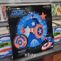 Stan Lee Autographié Signé Captain America 24 Deluxe Life-size Shield Jsa Loa