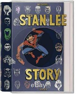 Stan Lee Histoire Marvel Par Taschen Deluxe Signé Par Stan Lee