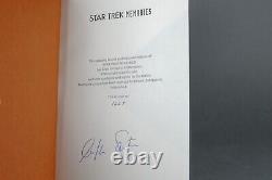 Star Trek Memories Deluxe Slipcase William Shatner Signé #1667 De 4500