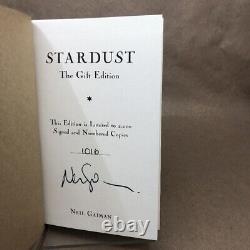 Stardust De Neil Gaiman (signé, Edition Cadeau Limitée, Couverture Rigide En Étui)