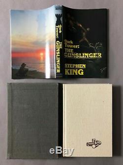 Stephen King Dark Tower Le Gunslinger 1ère Édition Limitée Deluxe Signée Sur 500