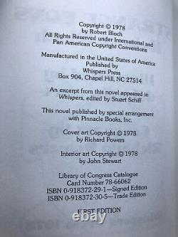 Strange Eons Signé Par Robert Bloch +3 (hardcover, Limited, Slipcase, New)