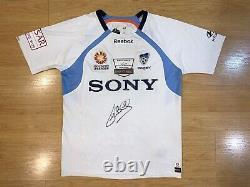 Sydney Fc 2010 A-league Grande Finale #12 Cole Match Worn Signé Shirt Jersey