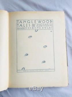 Tales Nathaniel Hawthorne Tanglewood Delux Ed Signé Par Illust- Edmund Dulac
