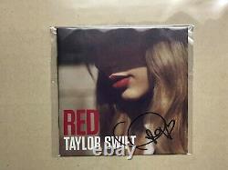 Taylor Swift Red Deluxe Edition + Livret Autographié Couverture Signée