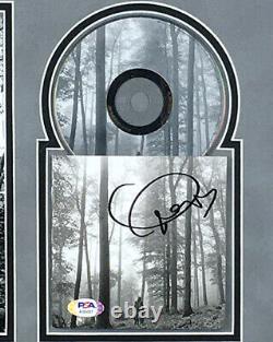 Taylor Swift Signé Folklore Autographié CD Deluxe Encadré Psa