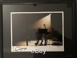 Taylor Swift Signé Piano Imprimer Encadrée Ash Newell Deluxe Photo 11x14