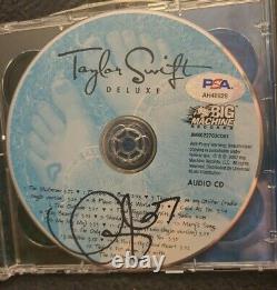 Taylor Swift Signé Taylor Swift CD Deluxe CD Notre Chanson Psadna Authentic #ah48828