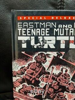 Teenage Mutant Ninja Turtles # 1 Hardcover Édition De Luxe Signé Eastman Et Laird