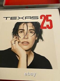 Texas 25 Deluxe Limité Numéroté SIGNÉ Sharleen Spiteri LP COLORE ROUGE BOX RARE