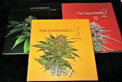 The Cannabible By Jason King Deluxe Set 3 Couvertures Rigides Cannabis Signed Scarce
