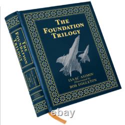 Trilogie De Fondation 1/800 Asimov Deluxe Edition Artiste Signé Seled Easton Press