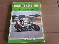 Ulster Grand Prix Broché 1 Juillet 1979 Signé Par Joey Dunlop, Mick Grant Etc.