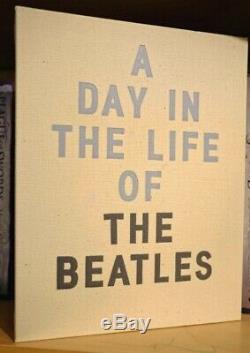 Une Journée Dans La Vie Des Beatles Par Don Mccullin Signé Deluxe Avec Cased Imprimer