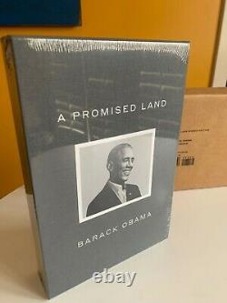 Une Terre Promise Deluxe Edition Signée Couverture Rigide Barack Obama 9780593239049
